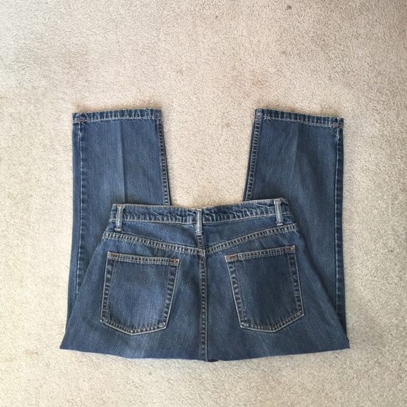 Gap Capri Jeans Pants Blue Denim Size 8 - Picture 2 of 7